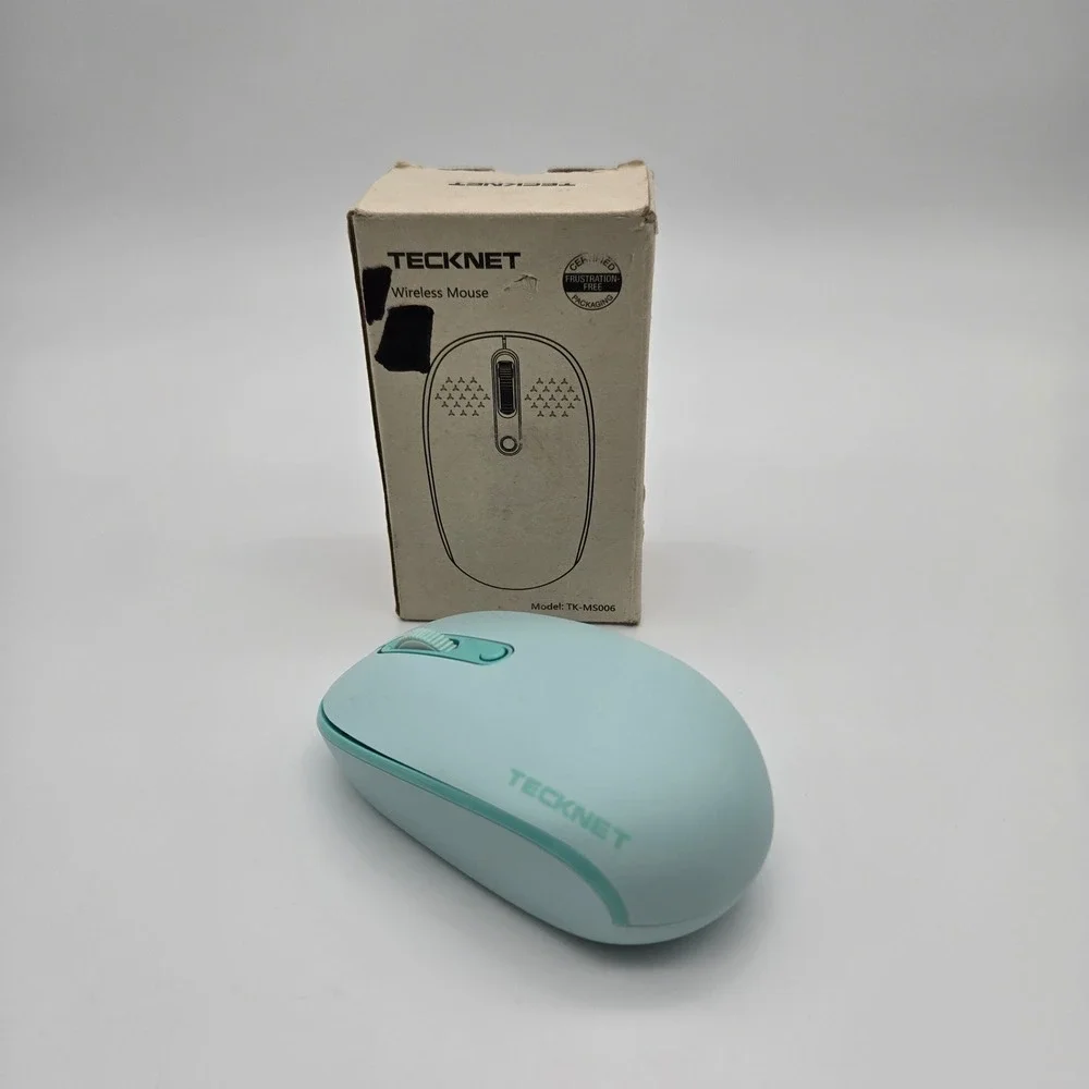 TECKNET Wireless Mouse TK-MS006 Mint‎ Green Portable Pastel Tech Clean Girl